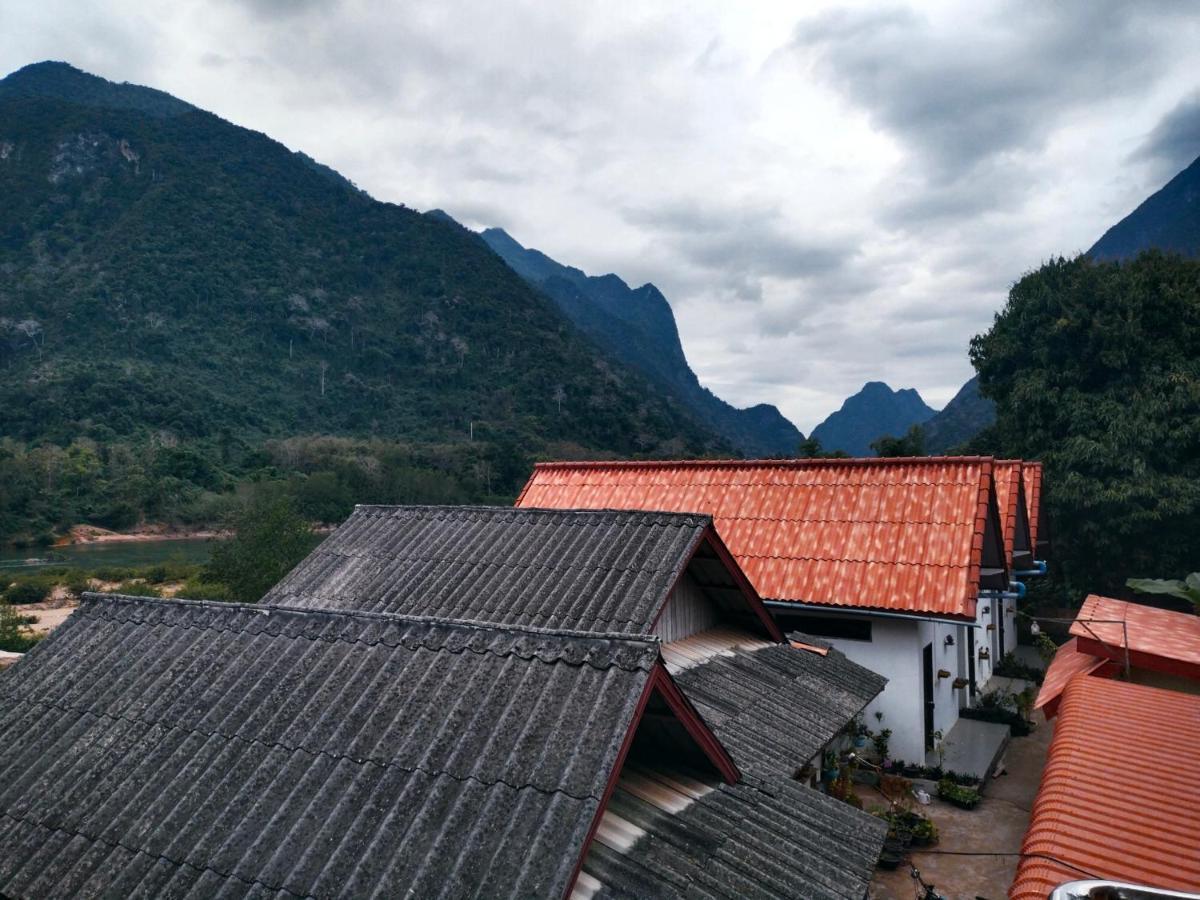 Pdv Guesthouse Muang Ngoi Exterior foto